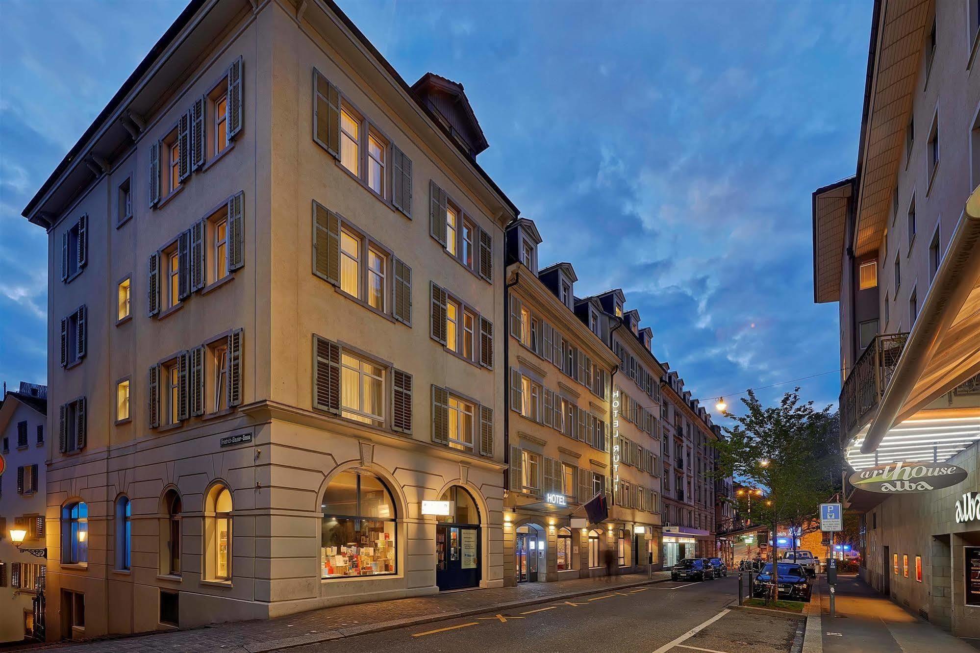 Sorell Hotel Rütli Zürich Eksteriør bilde